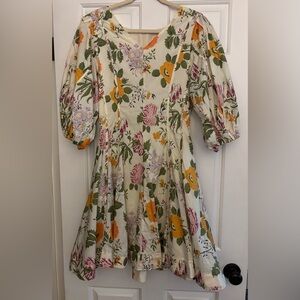 Ivy City Co Floral Puff Sleeve Women’s Dress
